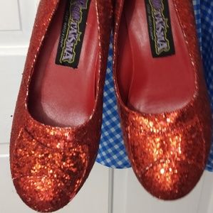 Ruby Red Slippers Dorothy Wizard of Oz